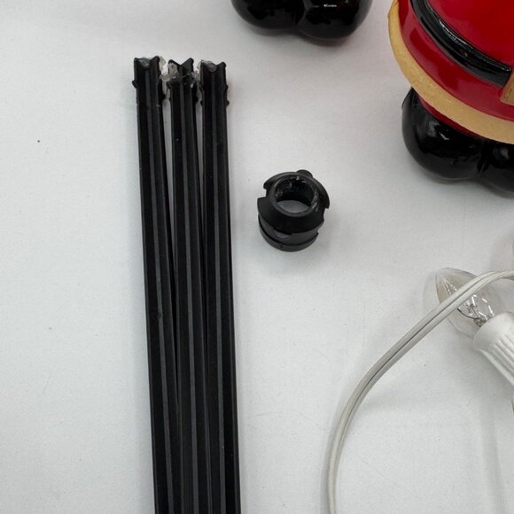 Vintage Blow Mold Santa Claus Set Of 3 Light Path Finder Markers Set by Ashland - Picture 4 of 6